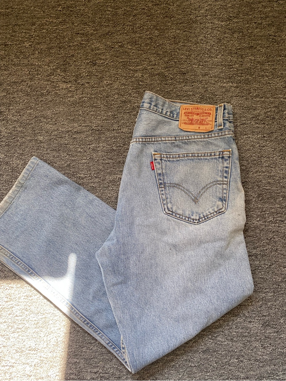 Levi's Light Blue Men's Straight Leg Jeans